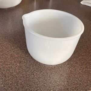 Vintage Glasbake mixing bowl